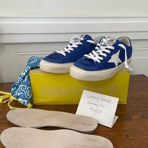 Brand new Golden Goose *100% Authentic* as 38 kids but fit just like women’s 38!